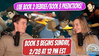 LIVE  Letts React Korra Book 2 DebriefBook 3 Predictions [upl. by Erde]