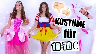 KARNEVALS KOSTÜME blind anprobieren  ERWARTUNG vs REALITÄT ♡ BarbaraSofie [upl. by Nosned]