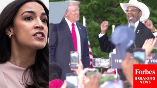 Madame Prophet AOC Democrat Rubén Díaz Fires Back At OcasioCortez At Trump Bronx Rally [upl. by Quinton]