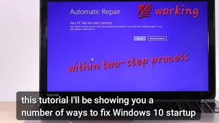 How to solve Automatic repair pc problem pc computerknowledge windows10 windows8 [upl. by Htebsle]