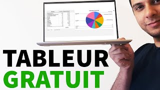 Comment suivre ses gains en bourse Tableur à Dividendes GRATUIT [upl. by Nnyllatsyrc]