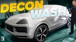 2024 Porsche Cayenne First Wash amp Deep Clean Preparing for Ceramic Coating [upl. by Dunn]