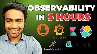 Learn Observability in 5 hours  Tool wise Demo  Complete Demo using Open Telemetry [upl. by Ttreve498]