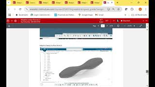 MultiSection Surfaces vs Adaptive sweep Exercises [upl. by Yrakaz]