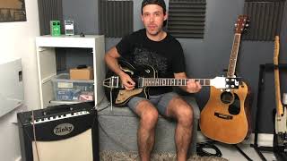 Zinky Blue Velvet 50 Guitar Combo Amp Review [upl. by Ramled]