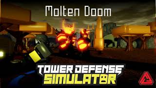 Official Tower Defense Simulator OST  Molten Doom [upl. by Seroled]