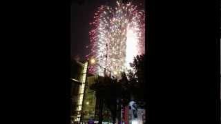 Taipei 101 New Year Fireworks 2013 [upl. by Ariaic]