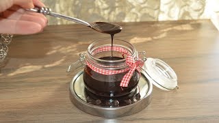 Sauce chocolat أروع وأسهل صلصة الشكلاطة متعددة الإستعمالات في دقيقتين [upl. by Hebrew]