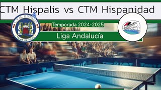 HISPANIDAD TM Luciano Suárez 3 vs CTM HISPALIS RubénAñon 0 Liga Andalucía 🏓 [upl. by Anelrats]