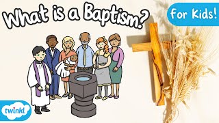 What is a Baptism  Baptism for kids  Christian Celebrations ✝️ [upl. by Weissmann840]