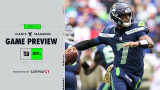 Seahawks vs Giants Game Preview  2024 Week 5 [upl. by Nylirac]