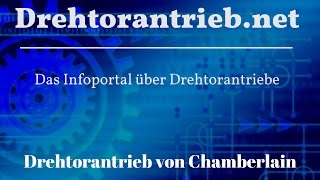 Drehtorantriebe von Chamberlain  Infos Tipps und Kaufempfehlungen [upl. by Queston]