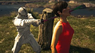 Hitman 3 Katana Stab Kills Dartmoor Garden Show [upl. by Ellered747]