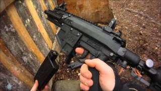 Milsig CQC M17 at Crusader Paintball [upl. by Ahsahs]