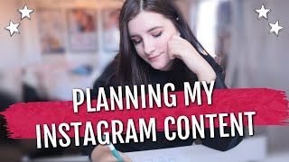 PLANNING MY INSTAGRAM CONTENT  Social Media Planning For A SelfPublished Author [upl. by Haem]