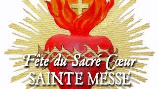 Sainte messe de la fête du Sacré Cœur  COGITATIONES [upl. by Yelad]