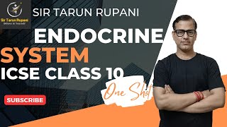 Endocrine System One Shot  Endocrine System ICSE Class 10  sirtarunrupani [upl. by Nisse440]