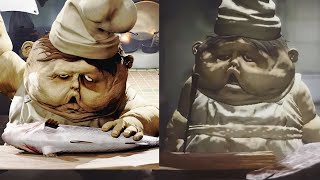 Little Nightmares Mobile VS PC Comparison All Bosses amp Ending [upl. by Roselane749]