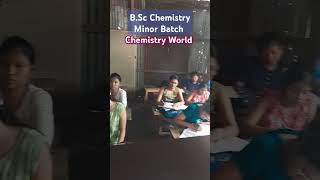 BSc Chemistry Minor Batch ytshorts chemistrytutor chemistrystudents [upl. by Nirrol]