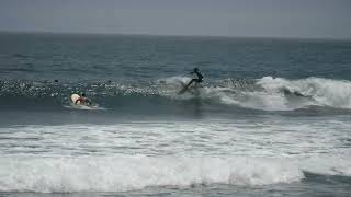 Surfer at Topanga Beach CA [upl. by Layney575]