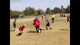 Boy Soccer Kicks 3 Kids [upl. by Hoseia]