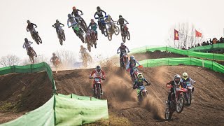 Best of MX125 💥 2 Stroke Action  Motocross Montearagón 2022 by Jaume Soler [upl. by Meurer493]