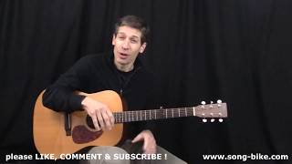 quotTom Trauberts Blues Waltzing Matildaquot by Tom Waits  365 Riffs For Beginning Guitar [upl. by Cyprian]