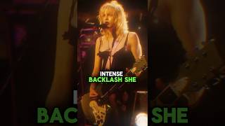 Courtney Love FACED THIS Unbelievable BACKLASH shorts musichistory musicshorts [upl. by Eyma]