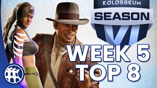 THE KOLOSSEUM  SEASON 6  WEEK 5 TOP 8  MORTAL KOMBAT 1 SERIES [upl. by Gilchrist711]