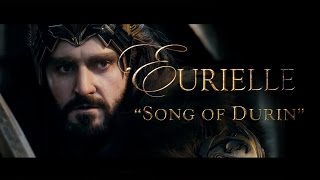 The Hobbit Song Of Durin by Eurielle  Lyric Video Lyrics by JRR Tolkien [upl. by Iolande]