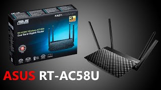 ASUS RTAC58U ROUTER unboxing and technical detailsHindi Audio [upl. by Neyr]