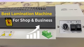 best lamination machine for business 2023 [upl. by Tobie]