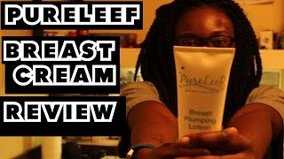 PureLeef Breast Cream Review [upl. by Ferrand]