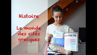 Histoire  Le monde des cités grecques 6e [upl. by Hilar]