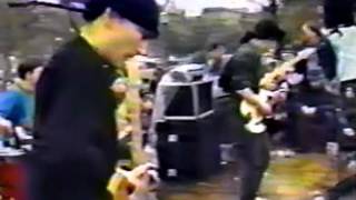 FUGAZI Live in front of THE WHITE HOUSE January 12 1991 Gulf War 1 Protest [upl. by Inaffets]