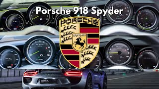 Porsche 918 Spyder Top Acceleration [upl. by Stier]