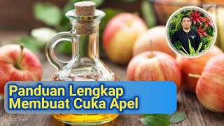 Cara Mudah Membuat Cuka Apel Sendiri Manfaat dan khasiat Cuka Apel Membuat Apple Cider Vinegar [upl. by Pike]