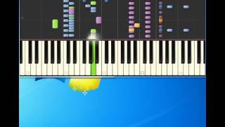 Supergrass Alright Piano tutorial by Synthesia [upl. by Pease351]