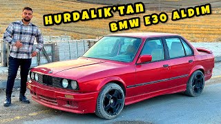 GAZA GELDİK HURDALIK’tan BMW E30 ALDIM [upl. by Siderf751]