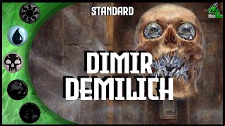 🔵⚫ DIMIR DEMILICH Standard Deck MID  MTG Arena  Magic Arena  MTGA WotC  Magic the Gathering [upl. by Naujuj95]