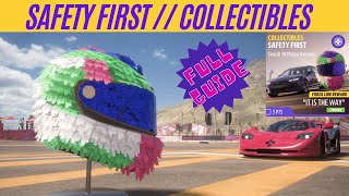 Forza Horizon 5  Collectibles quotSafety FirstquotSmash 10 Piñata Helmets [upl. by Esertal]