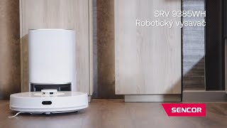 Robotický vysavač Sencor SRV 9385WH 30s [upl. by Nueovas83]