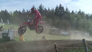 MX Motocross Wohlen 2024 Rennen Lizenzfreies fahren [upl. by Nanny]