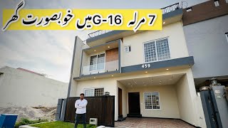 7 Marla House For Sale in G16 Islamabad houseforsale islamabad g16 realestate home forsale [upl. by Notsew]