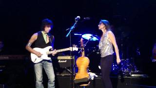 Sharon Corr feat Jeff Beck  Go Your Own Way Live in London  24082011 [upl. by Alyehc489]