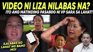 BREAKING NEWS Exp0sed na Video ni Liza Nilabas na Envelope Isyu ni Liza Marcos Binulgar ni VpSara [upl. by Colp]