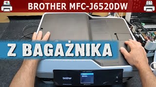 BROTHER MFCJ6520DW 🖨️  z bagażnika kupionego auta 🙂 cz 1 [upl. by Camroc]