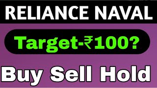 Rnaval latest news  Trading बंद होने से निवेशक परेशान  सब बर्बाद Reliance naval Next Target [upl. by Asselam]