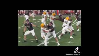 Warrick VanBlaricon Sophomore Season Highlights vs Salina South [upl. by Limhaj47]