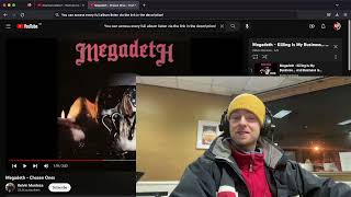 Megadeth CHOSEN ONES Reaction and First Time Listen [upl. by Arelus]